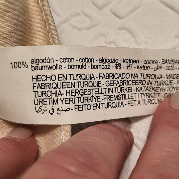 Zara Silver Straight Leg Jeans - Picture 12 of 15